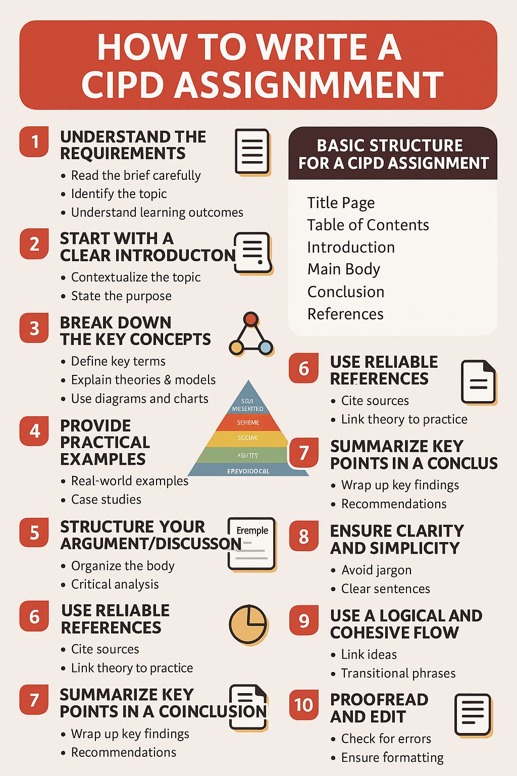 How to write CIPD assignment