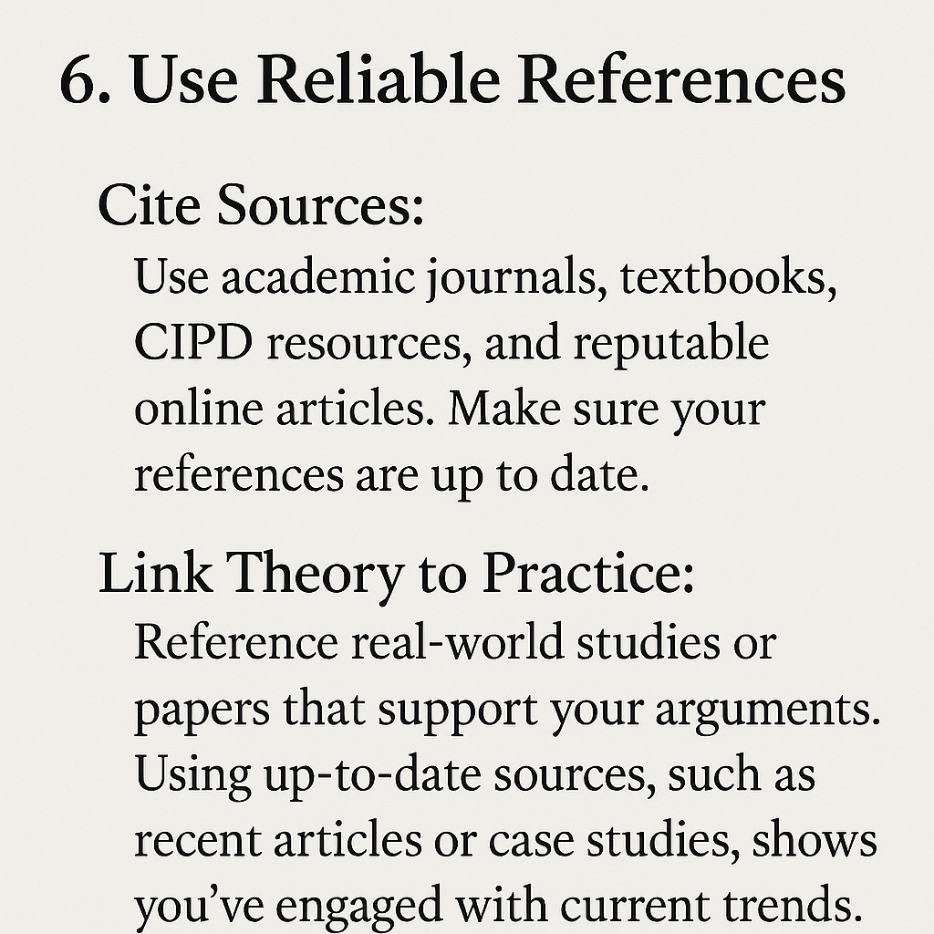 Reliable References